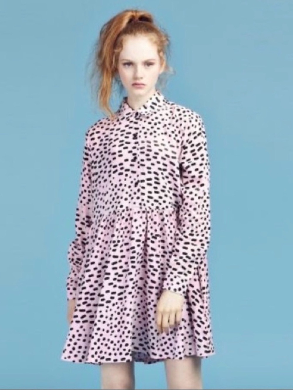 Lazy Oaf Dots and Dashes Morse Code Dress